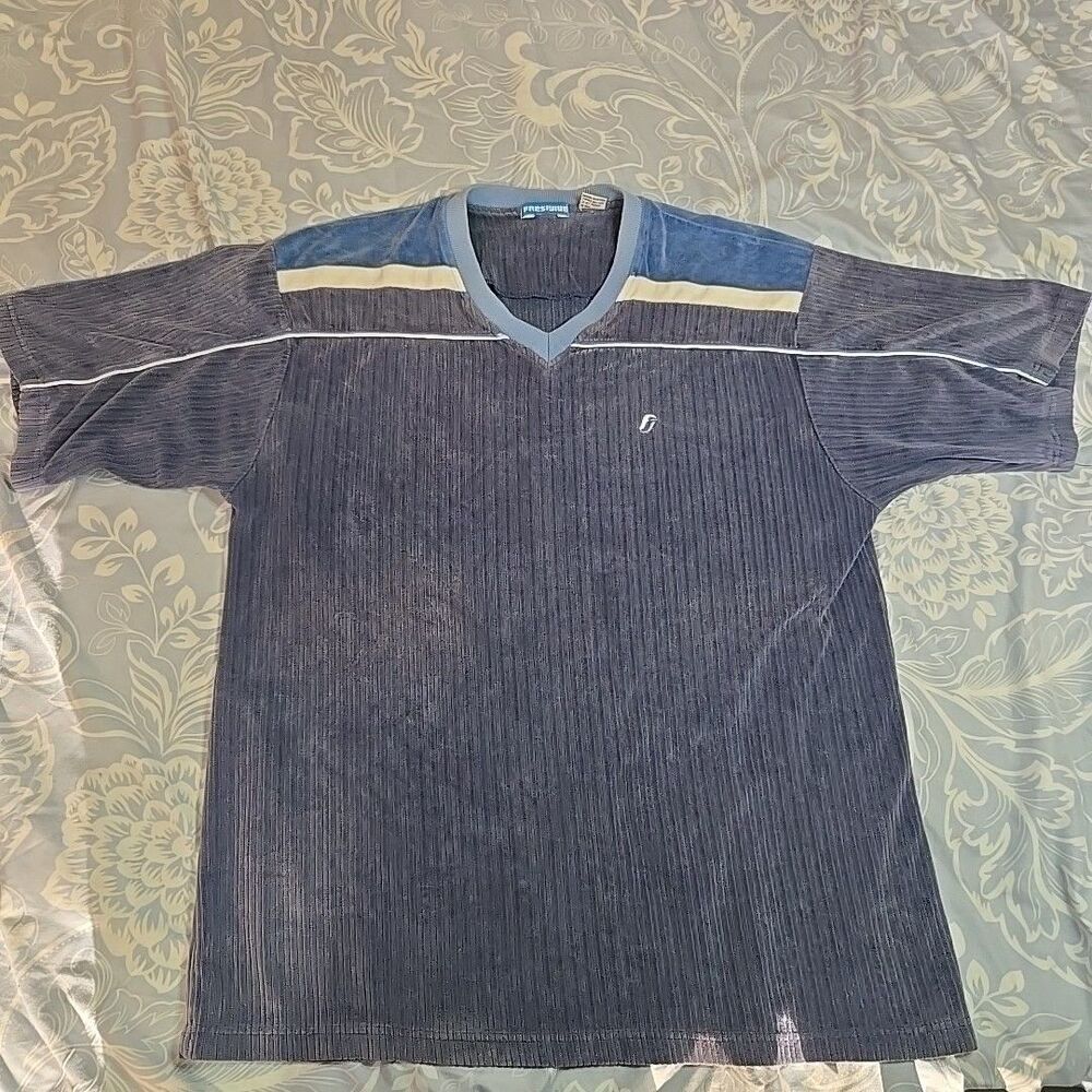 Fresh Jive XL Short Sleeve Shirt Skater VTG 90s Y2k Knit Retro Rare Streetwear